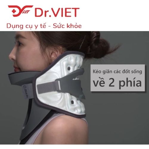 Đai cổ hơi DISK DR. CS300 Freesize tiêu chuẩn phù hợp cho người làm việc lâu giờ