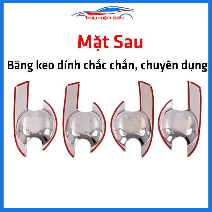 Ốp hõm mạ crom Dmax, D-Max sáng bóng chống trầy bảo vệ cửa xe ô tô