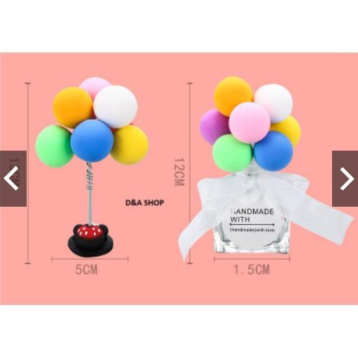 Sét Bình bóng trang trí taplo ô tô xinh xắn- Hoàng Đông shop
