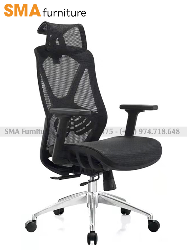 Ghế Văn Phòng, Làm Việc, Ghế Công Thái Học Ergonomic (SMA SPIDER 02 - SP02)