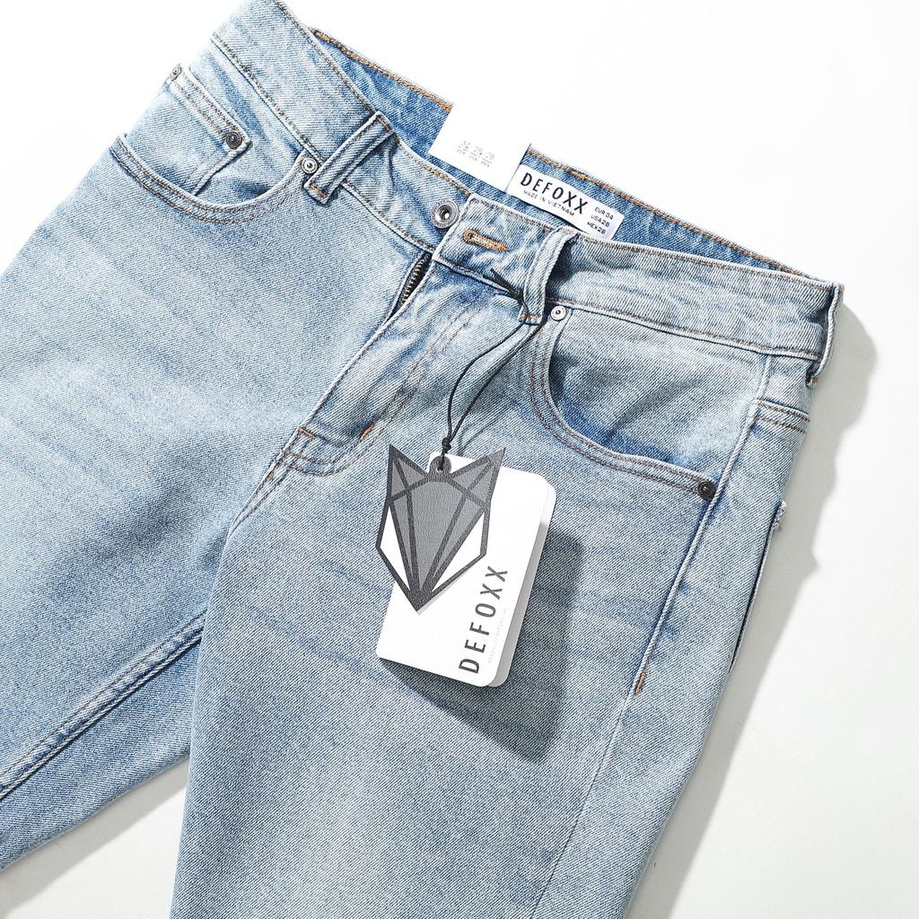Quần short jeans nam trơn DF form slim fit 3 màu | LASTORE MENSWEAR