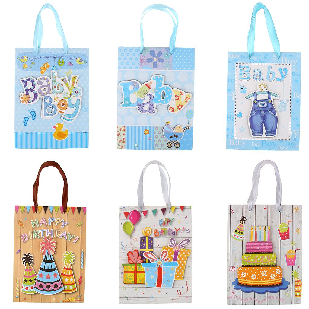Packaging Paper Bags Shopping Party Gift Bags Retail Bags Style - 1