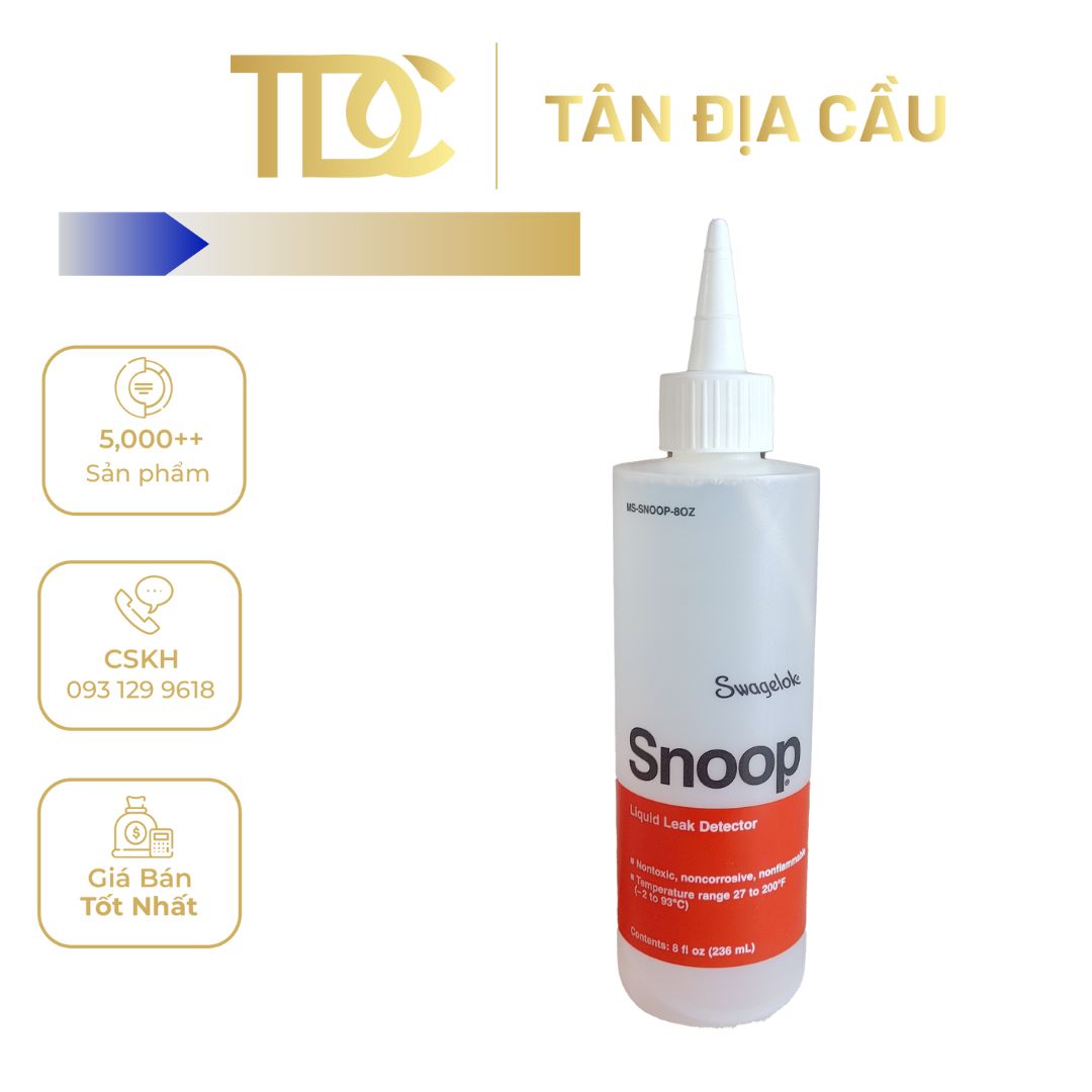Dung Dịch Phát Hiện Rò Rỉ Swagelok Snoop 236ml MS-SNOOP-8OZ - Tandiacau