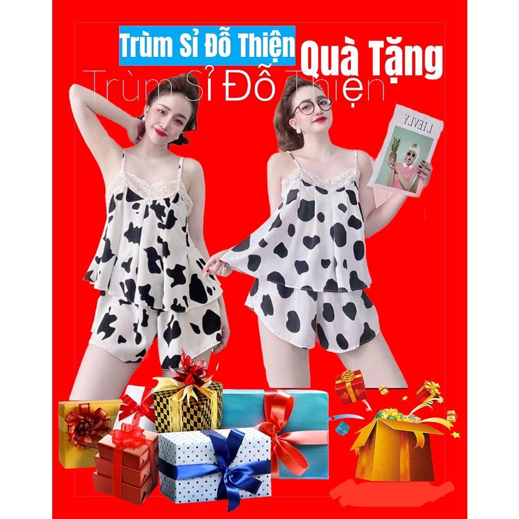 Set đồ nữ, bộ ngủ 2 dây, mặc nhà vải lụa mango phối ren quyến rũ nhiều màu cho các bạn nữ sexy