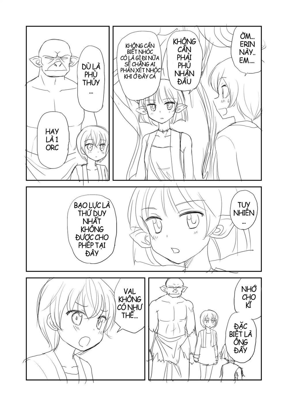gã orc và cô phù thủy nhỏ chapter 10.5 14