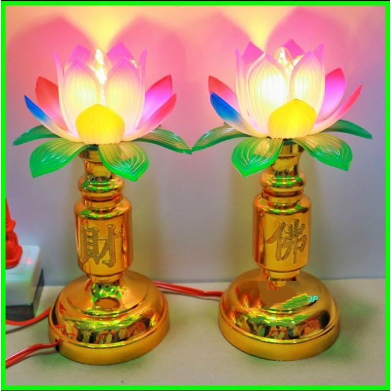 Bộ 2 đèn led hoa sen lớn