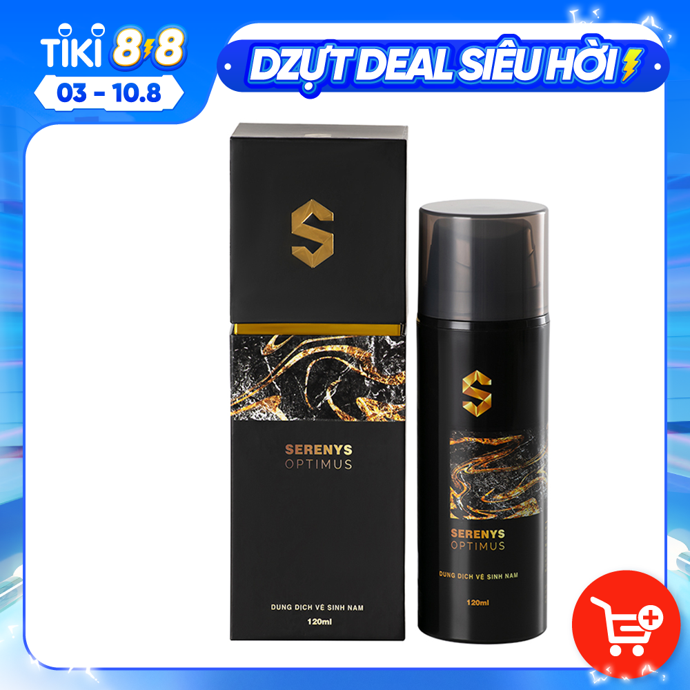 Combo 2 Gel vệ sinh nam Serenys Optimus 120ml - Dung dịch vệ sinh phụ khoa nam giới