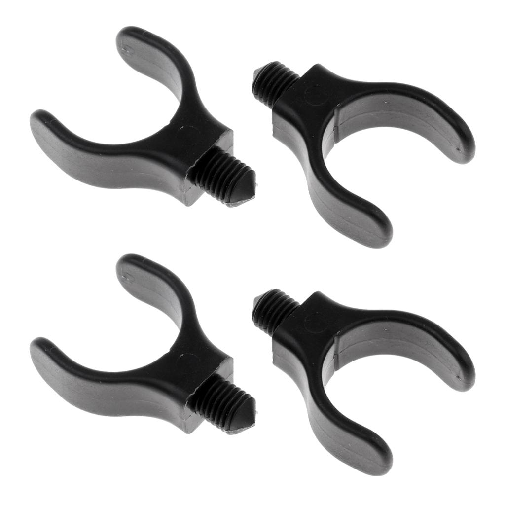 4 Cần Câu Cá Giá Đỡ Kệ Chữ U Đầu Cần Câu Cá Mông Còn Lại Đầu M3/8 Đường Chỉ May