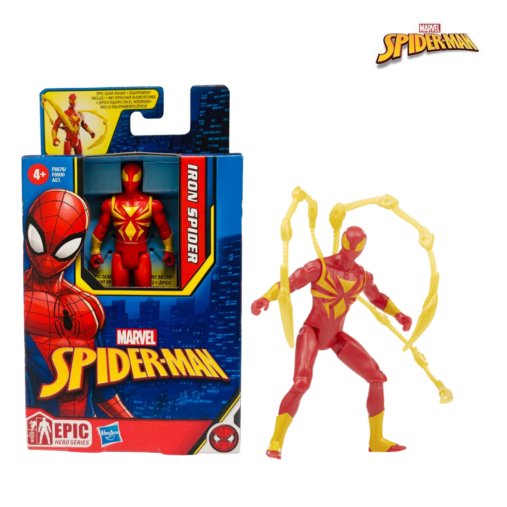 Đồ chơi mô hình chiến binh huyền thoại Iron Spider Spider-Man