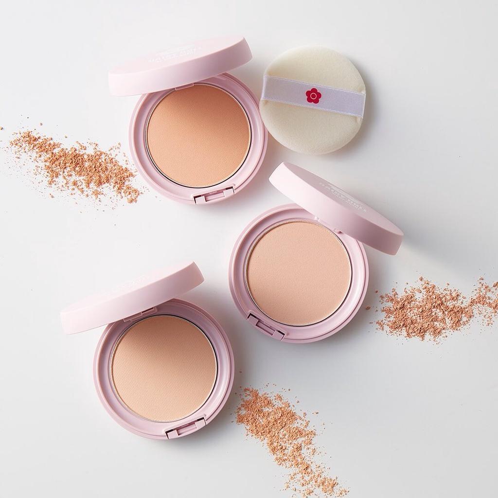 Phấn Phủ Kiềm Dầu Daisy Doll 01 Nhật Bản Dạng Nén Chống Thấm Nước Kiểm Soát Dầu 10g SPF 25 PA+++