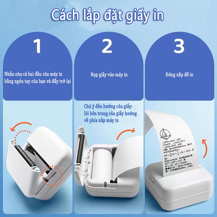 Giấy in nhiệt dành cho dòng máy Mini Printer con mèo