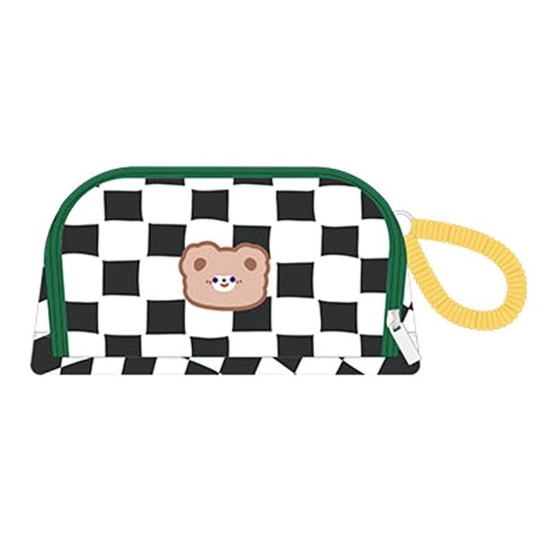 Tmdbyx Túi Đựng Bút Bằng Vải Bạt Sức Chứa Lớn Họa Tiết Hoạt Hình Sáng Tạo Cho Học Sinh Niche