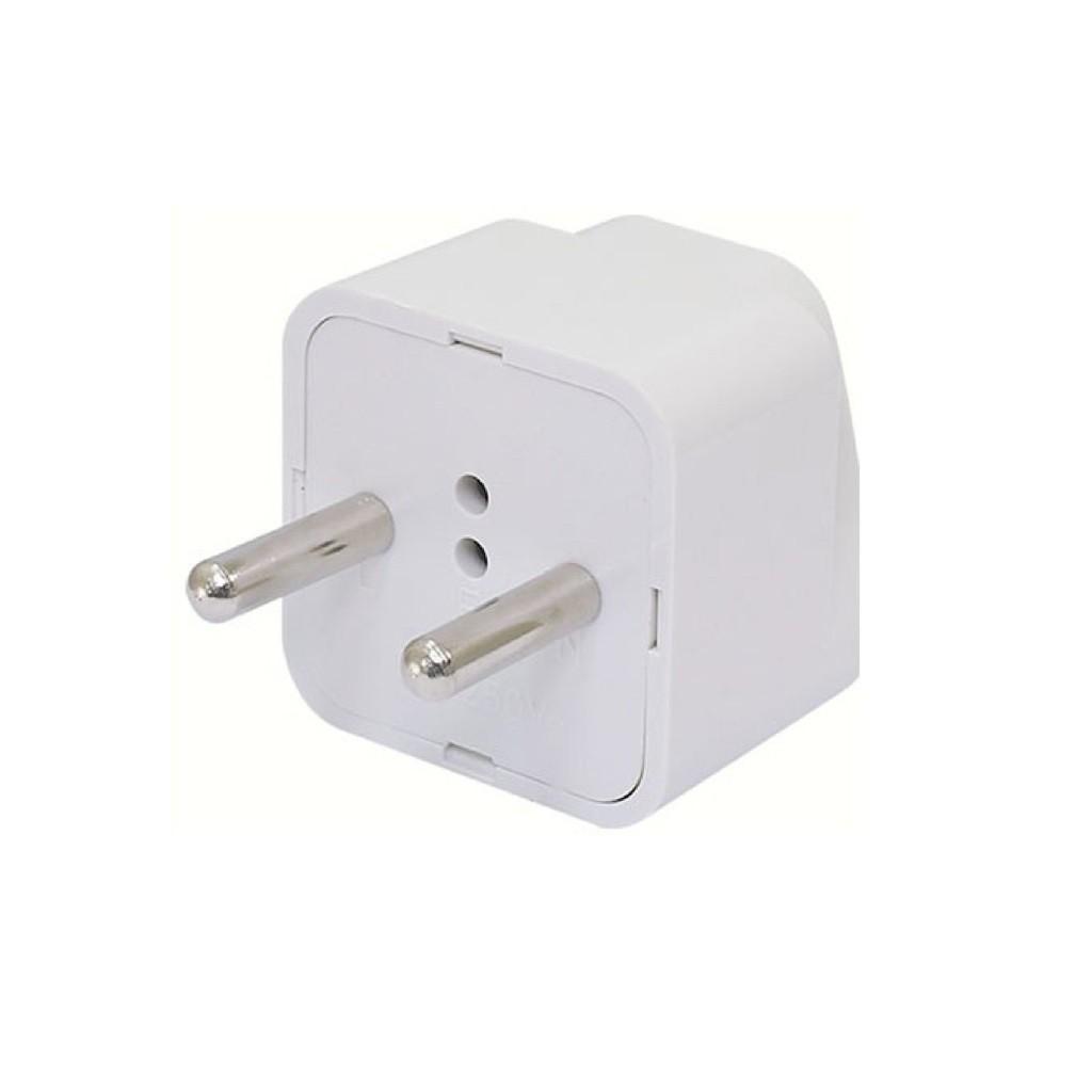 Ổ Cắm Điện Chuyển Đổi 2 Chức Năng: Chuyển Đổi 3 Chấu Sang 2 Chấu Và Chia Ra 2 Ổ Cắm Tiện Dụng Trong Gia Đình. Kingler 8610 - Hàng Nhập Khẩu