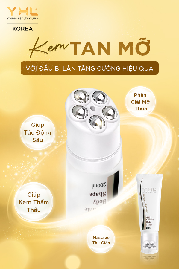 Kem Tan Mỡ YHL Giúp Làm Mờ Vết Rạn Da Giúp Săn Chắc Da (Hàng Chính Hãng)