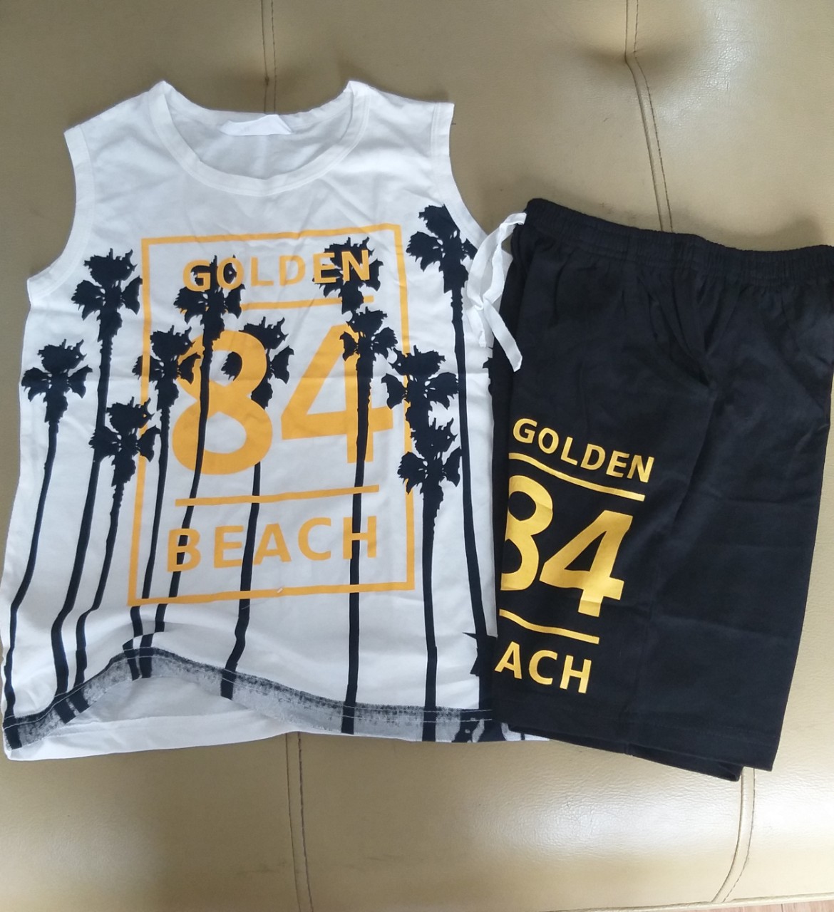 Bộ sát nách size đại cho bé trai