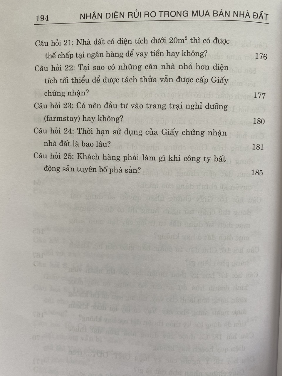 Nhận diện rủi ro trong mua bán nhà đất