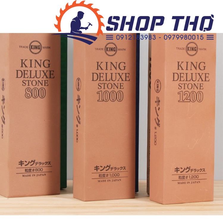 Đá mài dao , mài đục...Nhật Bản - King Deluxe P800, P1000