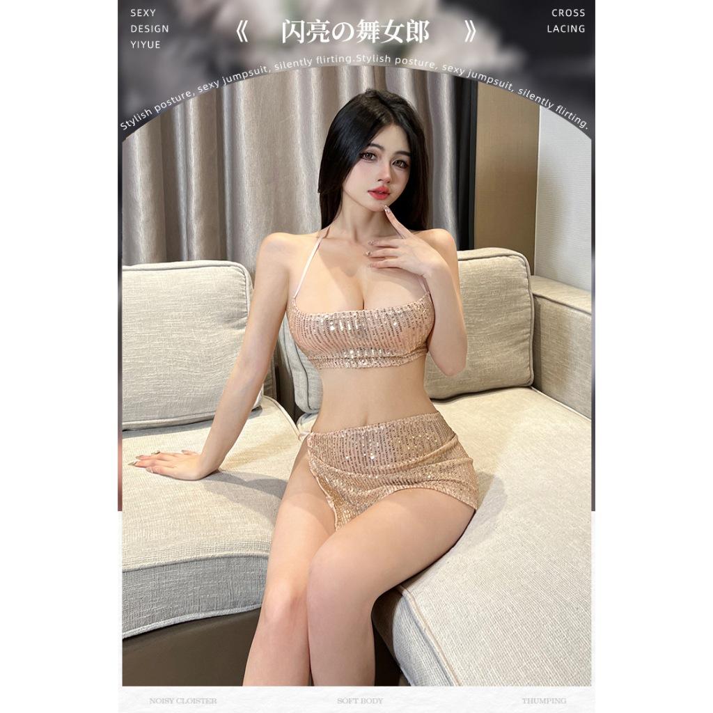 Set Váy Ngủ Sexy Đẹp Quyến Rũ Và Gợi Cảm,Set Đồ Ngủ Gợi Cảm, Set Áo Liền Quần Co Dãn Sexy, Váy Ngủ Có Mút Ngực Gợi Cảm C