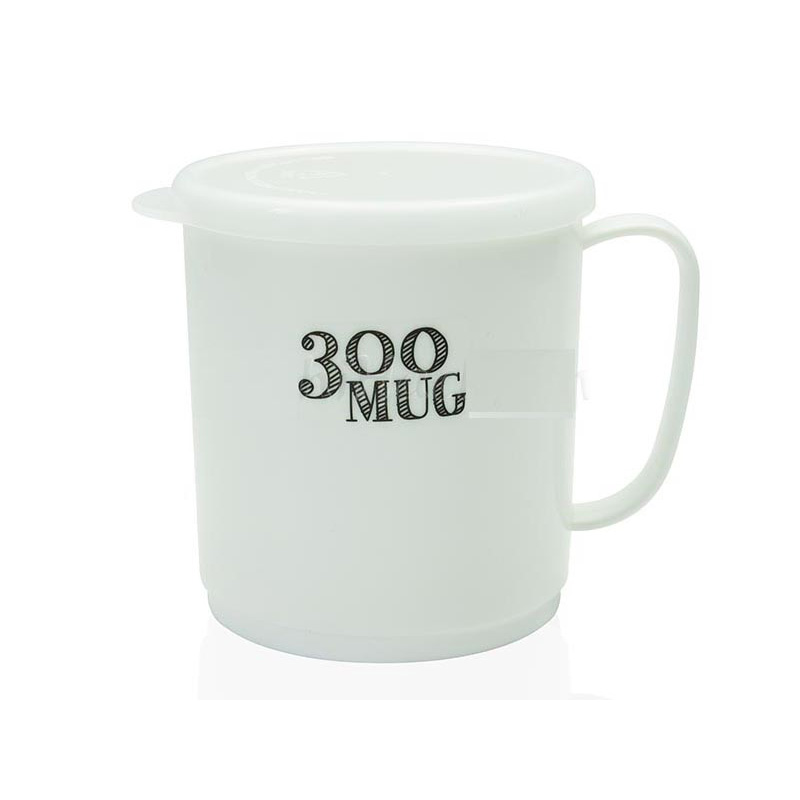 Bộ 3 cốc uống nước có nắp 300mL - Hàng nội địa Nhật