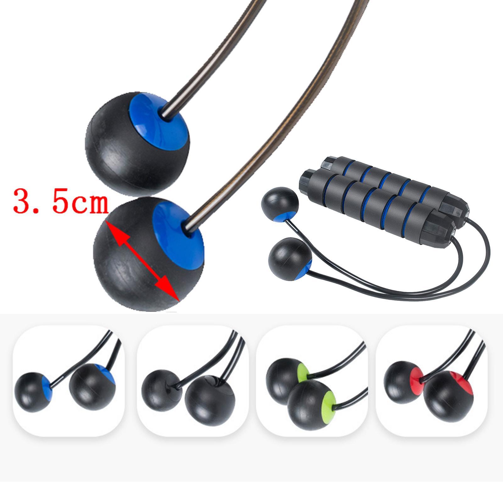 Fitness Jump Rope, Training Ropeless Skipping Rope for Fitness, Weighted Cordless Jump Rope for Men Women Kids Home Gym Exercise