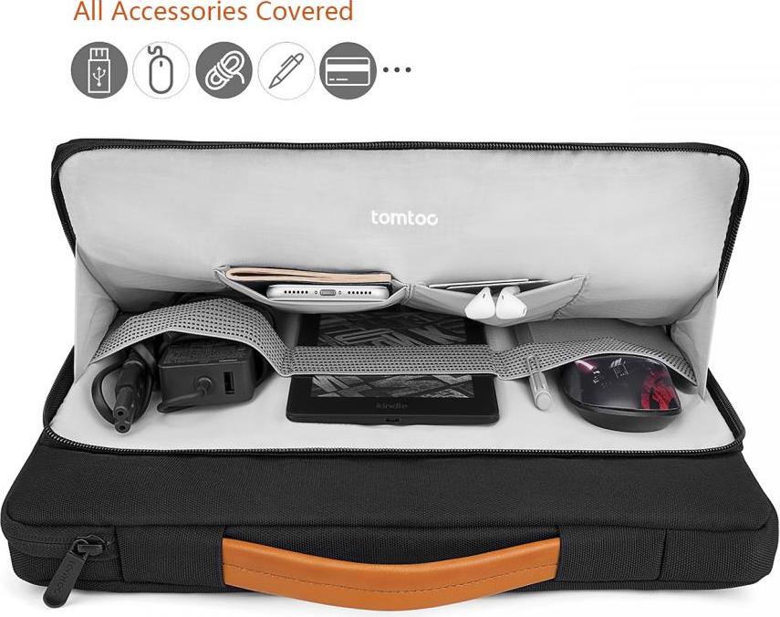 Túi chống sốc Tomtoc Briefcase Laptop, Macbook, Surface 13/15' - A14