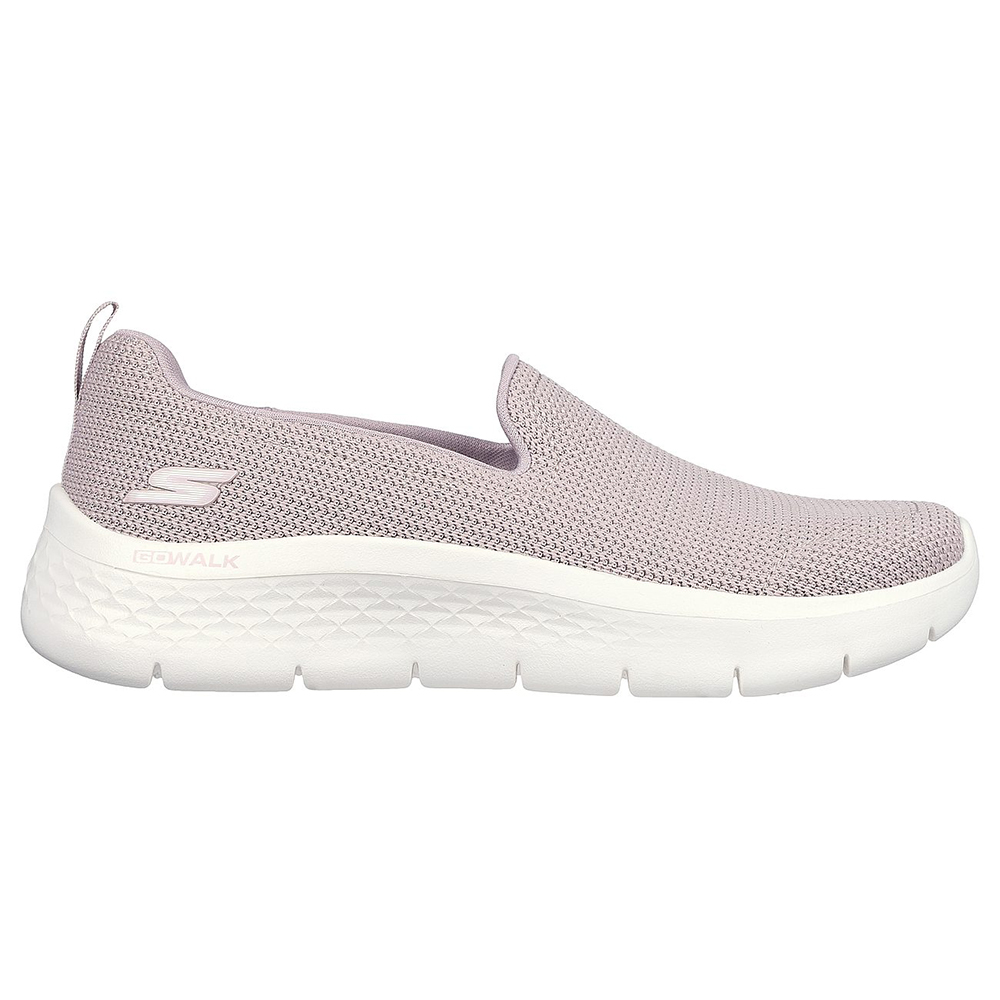 Skechers Nữ Giày Thể Thao Xỏ Chân Đi Bộ Giặt Máy Được, Tập Gym, Đi Học, Đi Làm, Thường Ngày GOwalk Flex Flashing Stars Walking Air-Cooled Goga Mat Flex Pillars, Machine Washable, Ortholite, Ultra Go - 124964-PNK