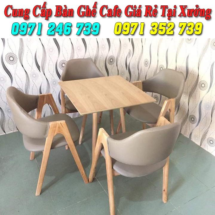 Ghế gỗ cafe