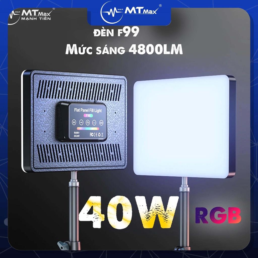 Đèn F99 RGB, Đèn Livestream Đèn Quay Tikok Chất Lượng Cao,  Chụp Hình Trang điểm Hổ trợ studio hiệu ứng chuyên nghiệp