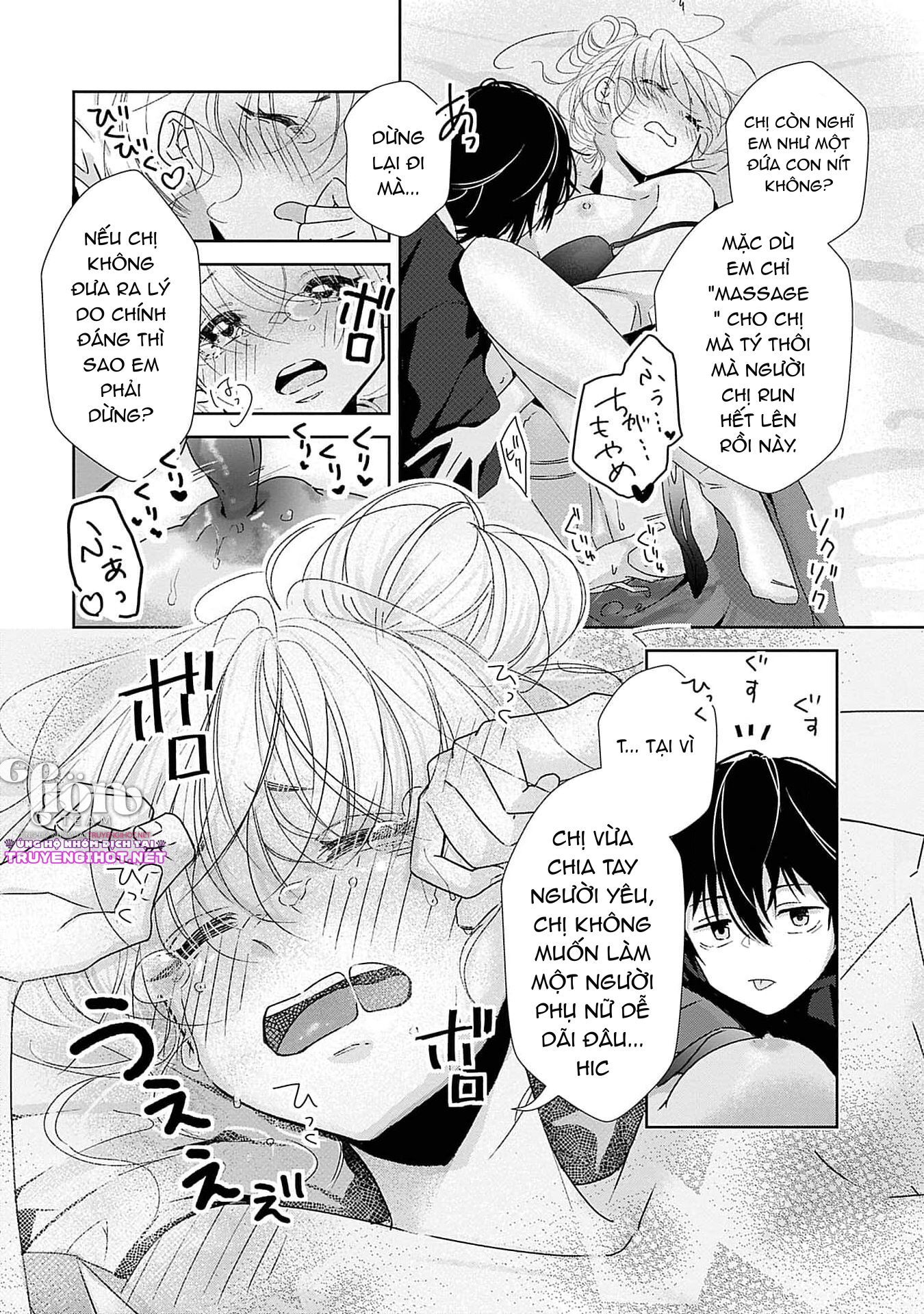 [18+] bị em trai nhà bên dụ dỗ rồi!!! chapter 2.1 8