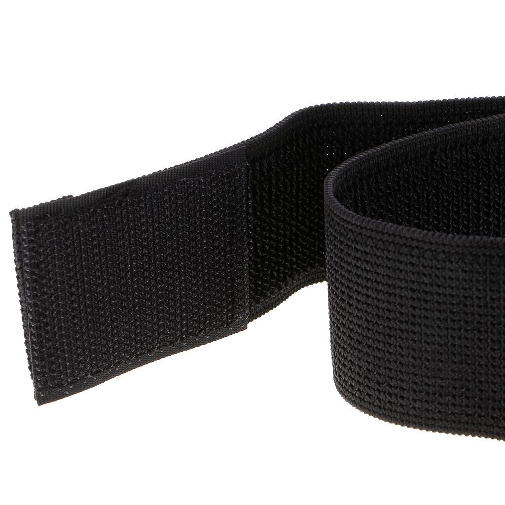 4x 67cm Cable Ties Strap W Buckle Hook Loop Fastener Sticky Tapes Organizer
