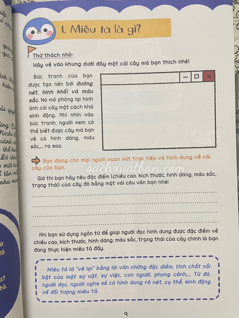 Sách Kỹ năng viết văn miêu tả - Dành cho học sinh lớp 4-5-6 (Dương Hằng, Lê Huyền)