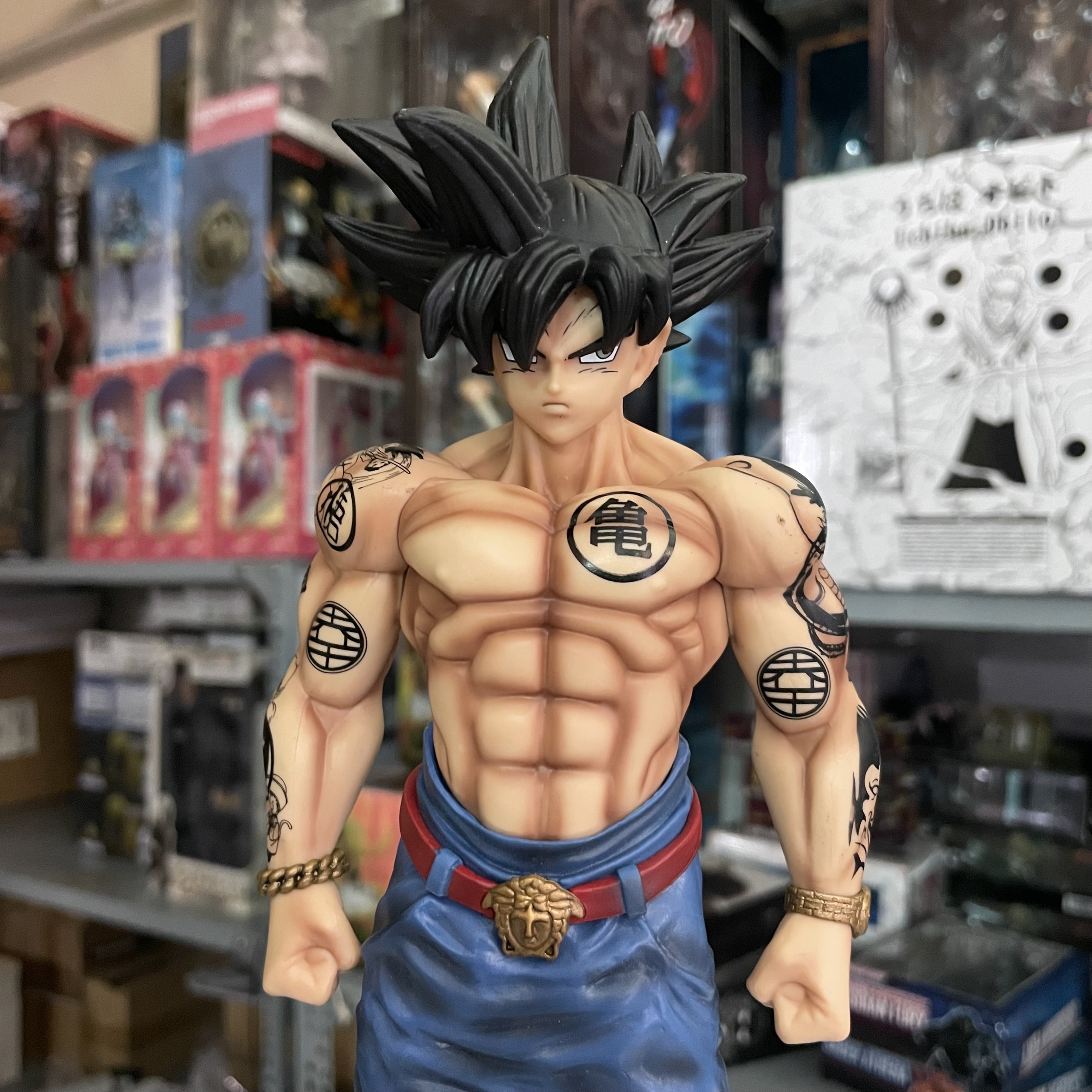 Mô hình Son Goku Tattoo - Figure Goku Dragon Ball