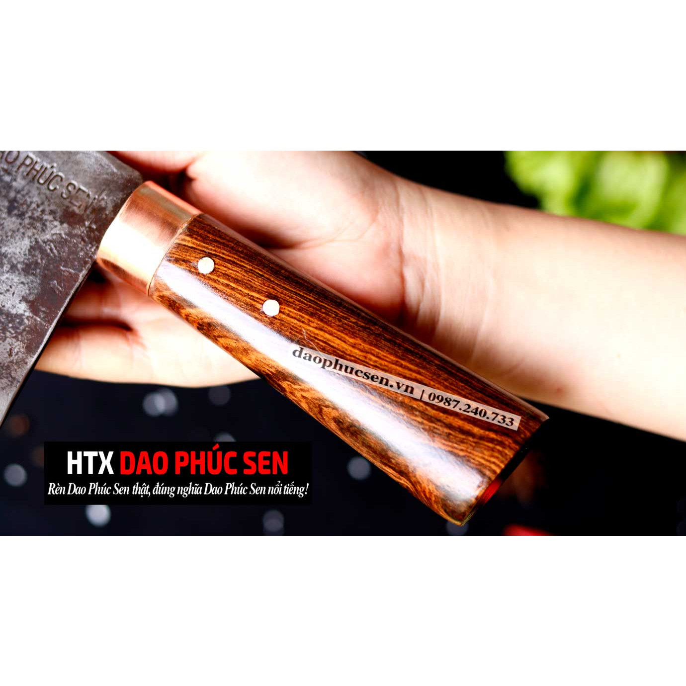 Dao Phúc Sen Dao Chặt gà mới N09DD