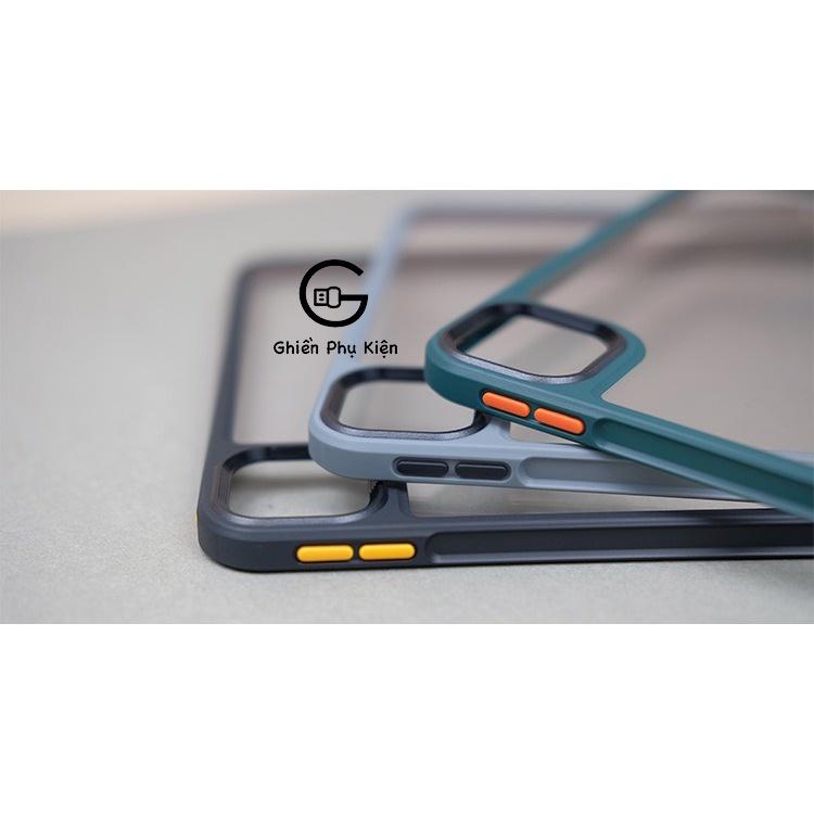 Ốp Lưng Likgus Trong Suốt Viền Màu Dành Cho iPad 10.9/11inch - Hàng Chính Hãng