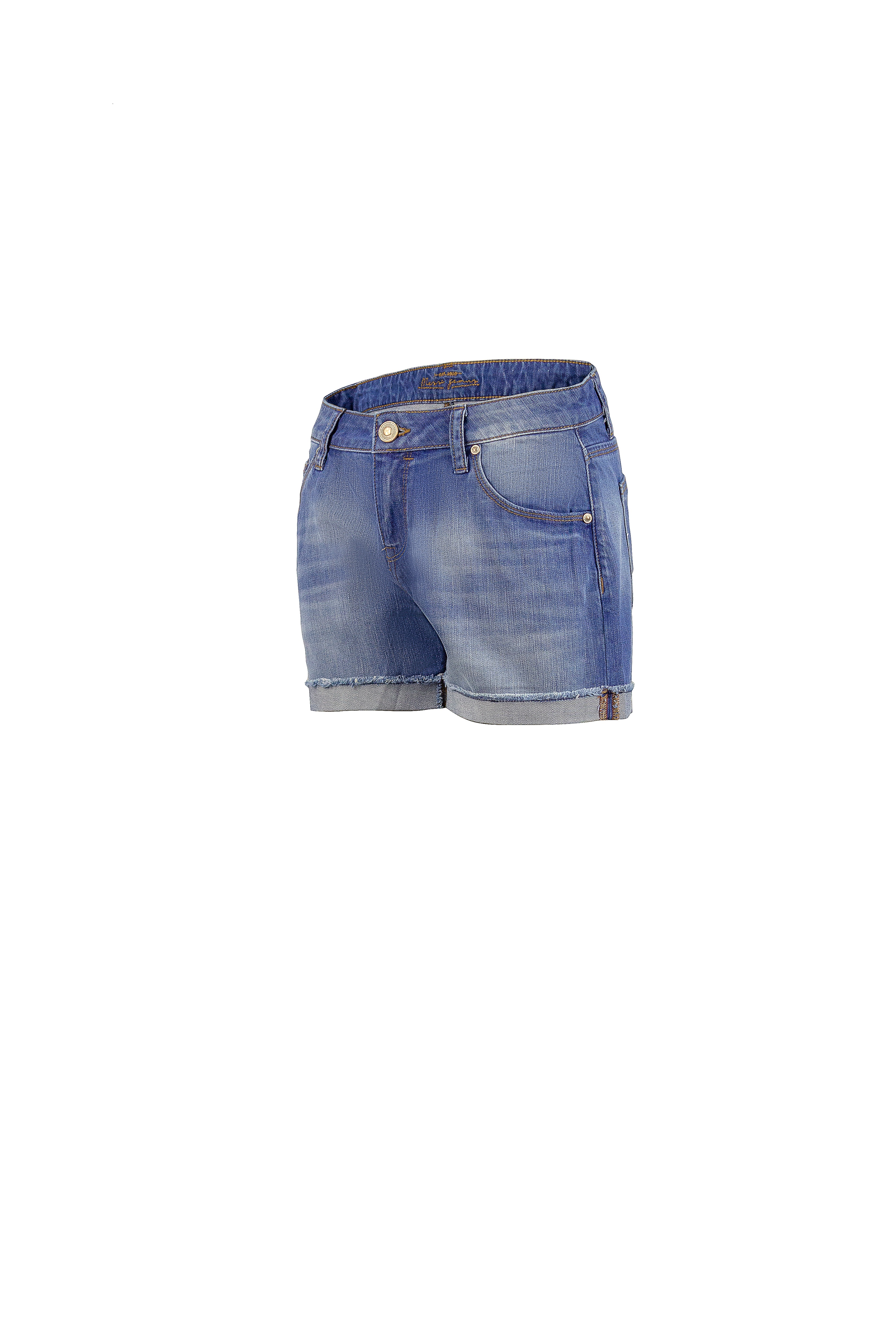 Quần short jean nữ xanh nhạt SJW-446-17