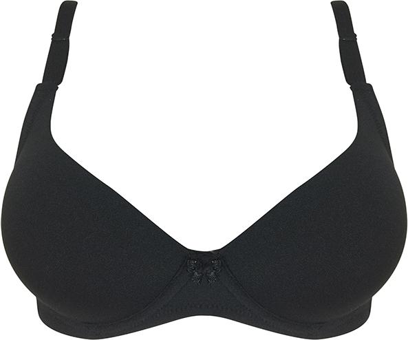 Áo Lót Trơn Không Gọng Đệm Mỏng Zuen THA2021 - Đen