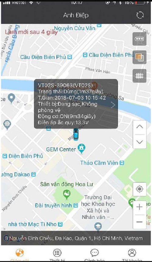Định vị siêu tiện lợi VT02s