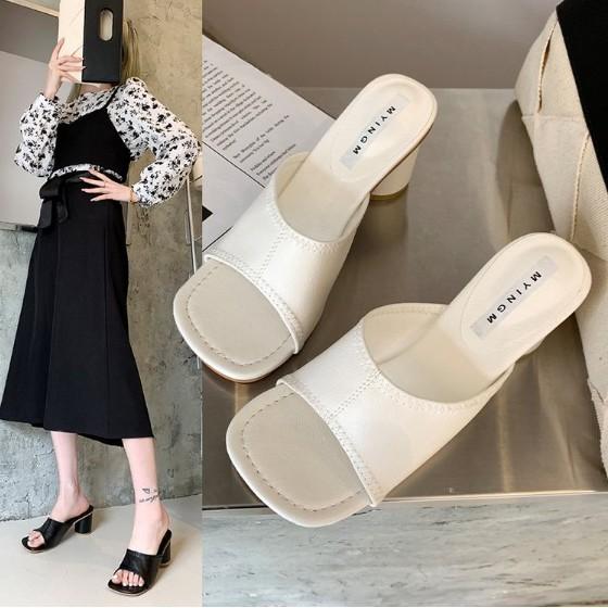 Xăng đan Cao Gót Phong Cách Hàn Quốc Thanh Lịch Dành Cho Nữ