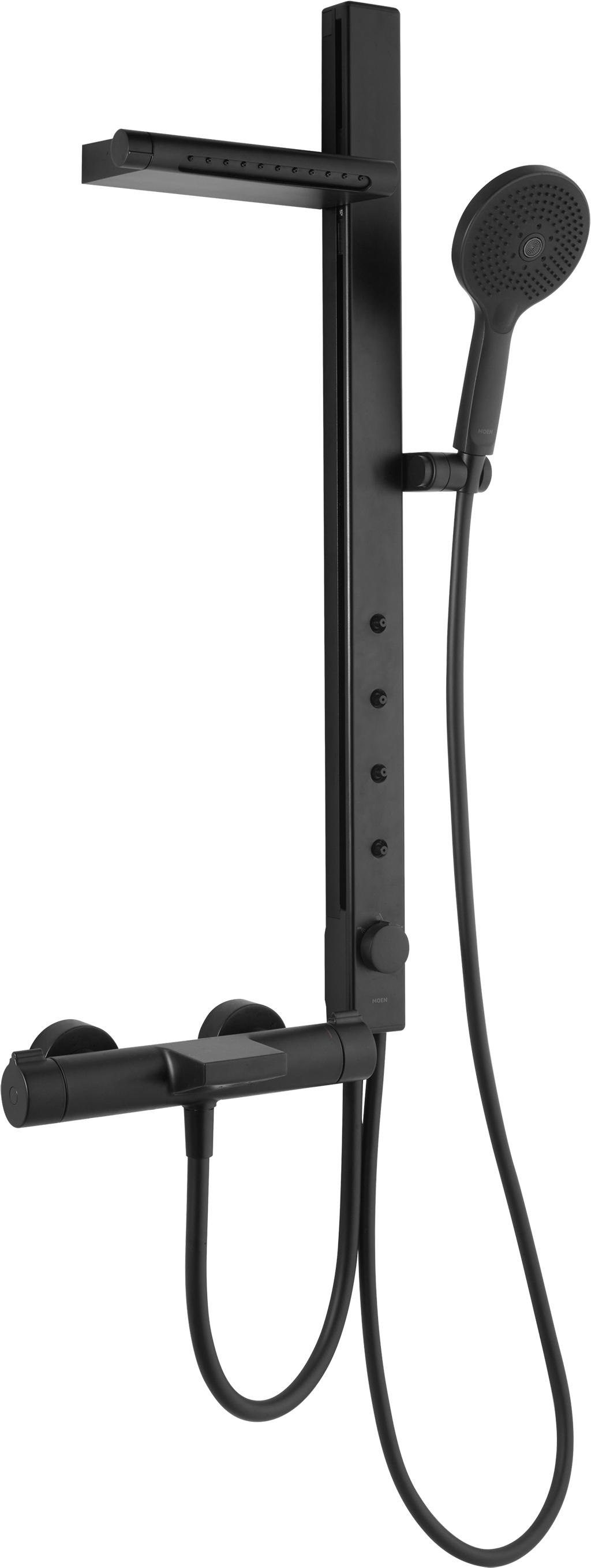 SEN TẮM NHIỆT ĐỘ KẾT HỢP VÒI PHUN MASSAGE CÙNG TẮM THÁC - 63332BLM+S077BL