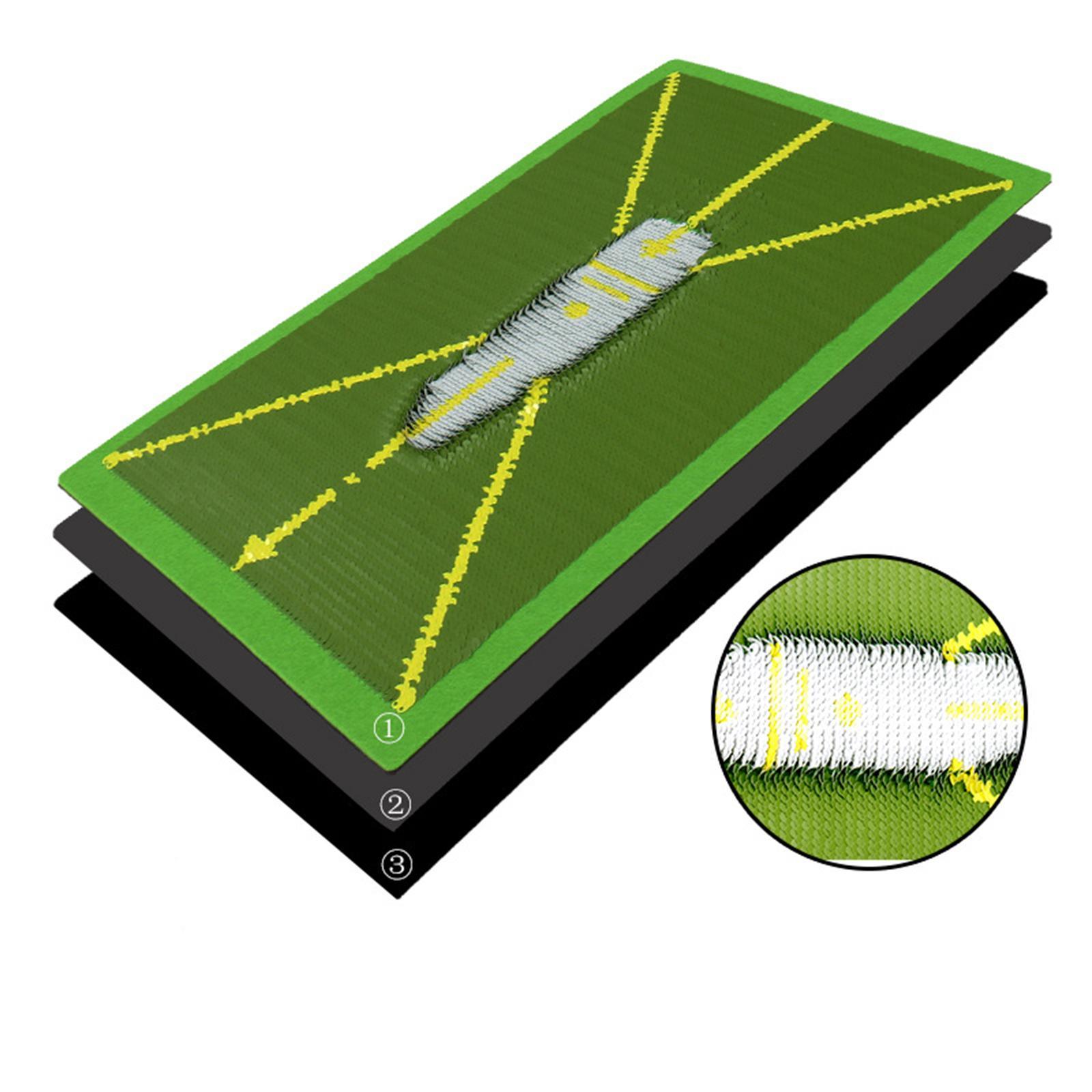 Golf Hitting Mat Golf Training Mat Batting Pad for Indoor and Office Outdoor