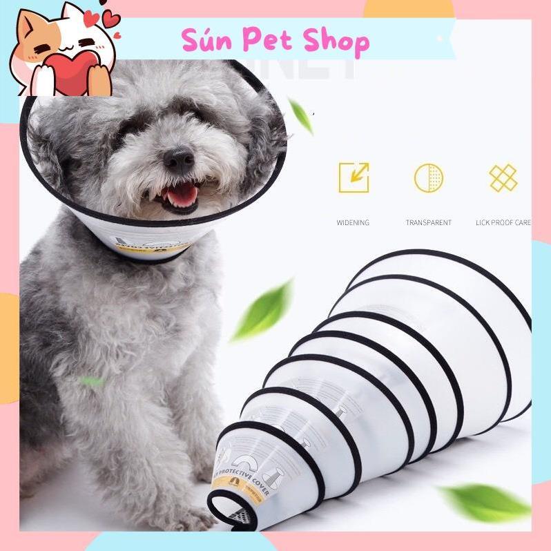 Loa chống liếm cho chó mèo