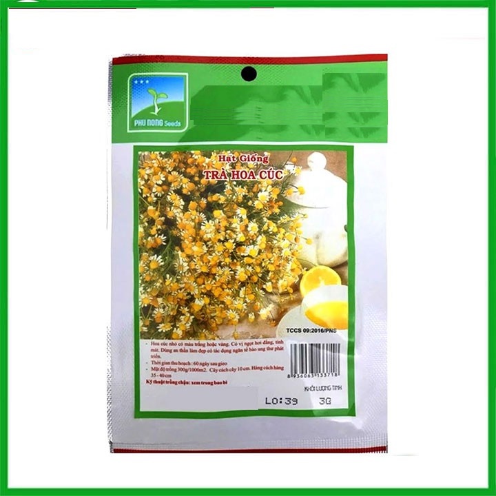 Hạt Giống Trà Hoa Cúc 3gr