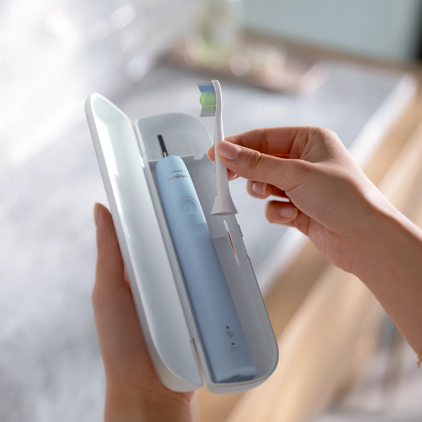 Bàn chải đánh răng điện Philips Sonicare Series 5200. Thương hiệu Hà Lan cao cấp Philips - HX3697. Hàng chính hãng