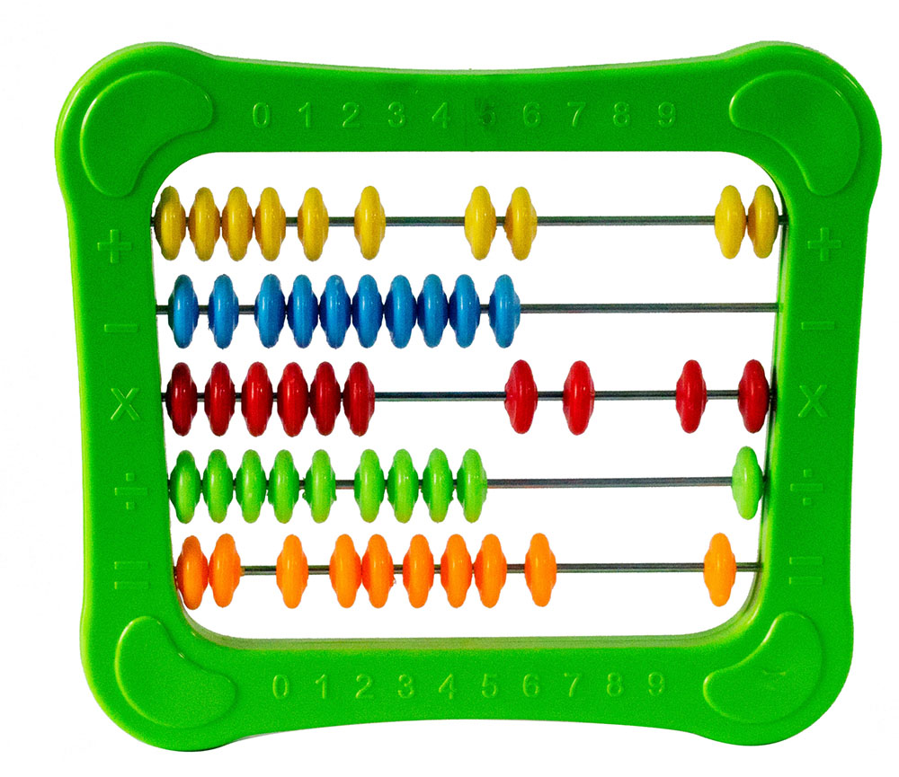 Bé Học Toán Bàn Tính Abacus Antona Hệ Số 10 No.029