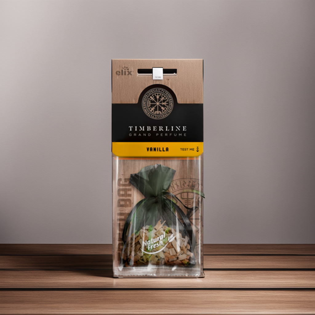 Túi thơm để Taplo Ô tô Elix Timberline với hương Vanilla (ngọt ngào)