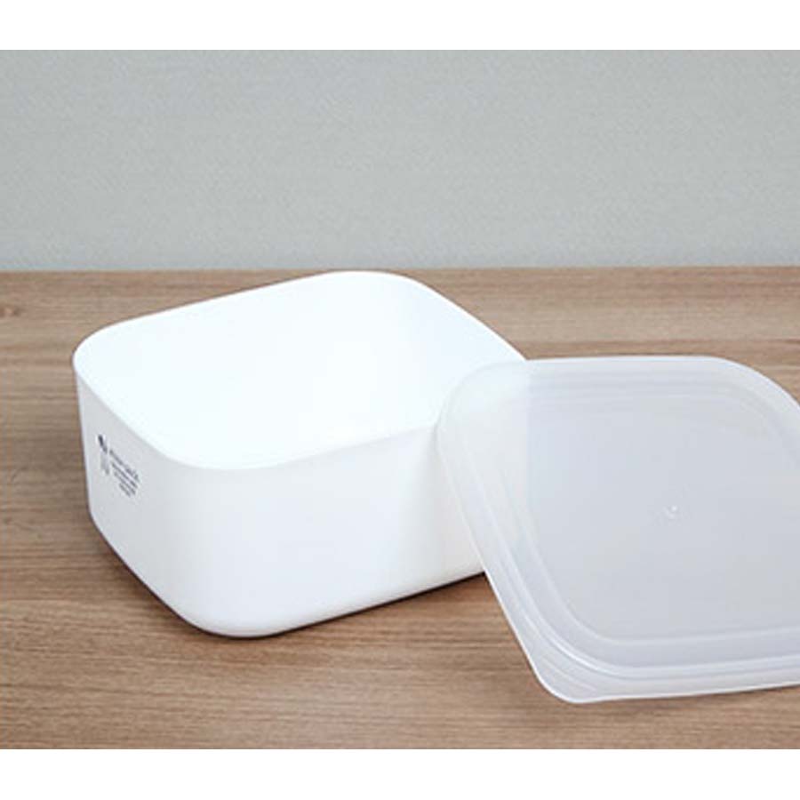 Bộ 2 hộp đựng thực phẩm bằng nhựa PP cao cấp 700mL - Hàng nội địa Nhật