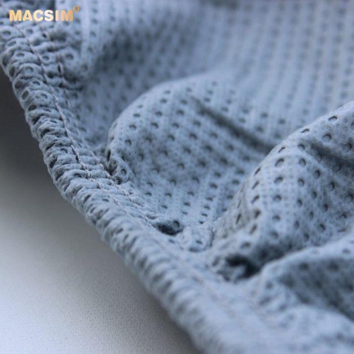 Bạt phủ ô tô chất liệu vải không dệt cao cấp thương hiệu MACSIM dành cho hãng xe Maybach màu ghi - trong nhà, ngoài trời
