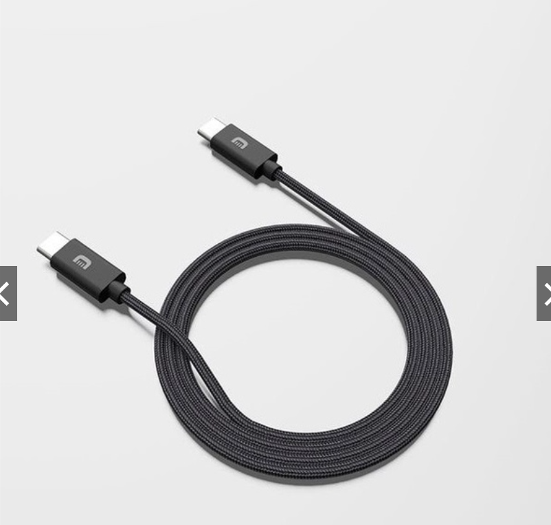 Cáp sạc nhanh SuperCord 60W 2 đầu USB C