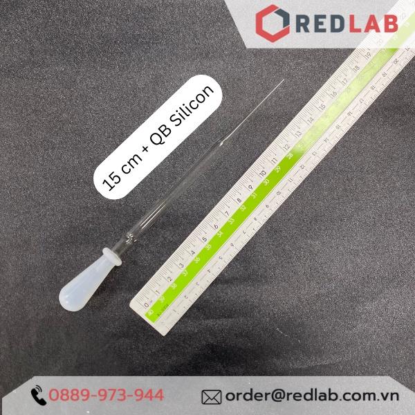 Quả bóp cao su và quả bóp silicon dùng cho pipet paster thuỷ tinh - ống hút nhỏ giọt thuỷ tinh