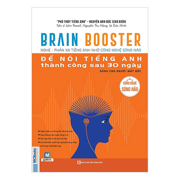 Combo Brain Booster - Nghe Phản Xạ Tiếng Anh Nhờ Công Nghệ Sóng Não Để Nói Tiếng Anh Thành Công Sau 30 Ngày